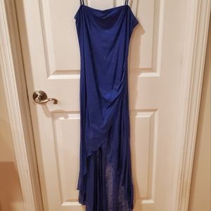 Candy Rocket Royal Blue Spaghetti Strap Dress